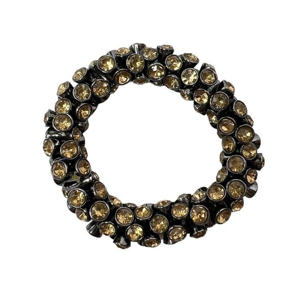 Chico’s Amber Stone Snake Chain Necklace & Bracelet Set - Picture 3 of 8